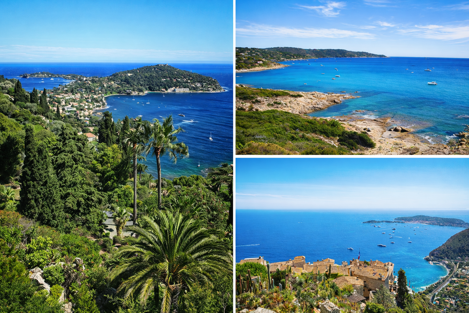 Luxury villa rental Cap Ferrat with Mediterranean sea views